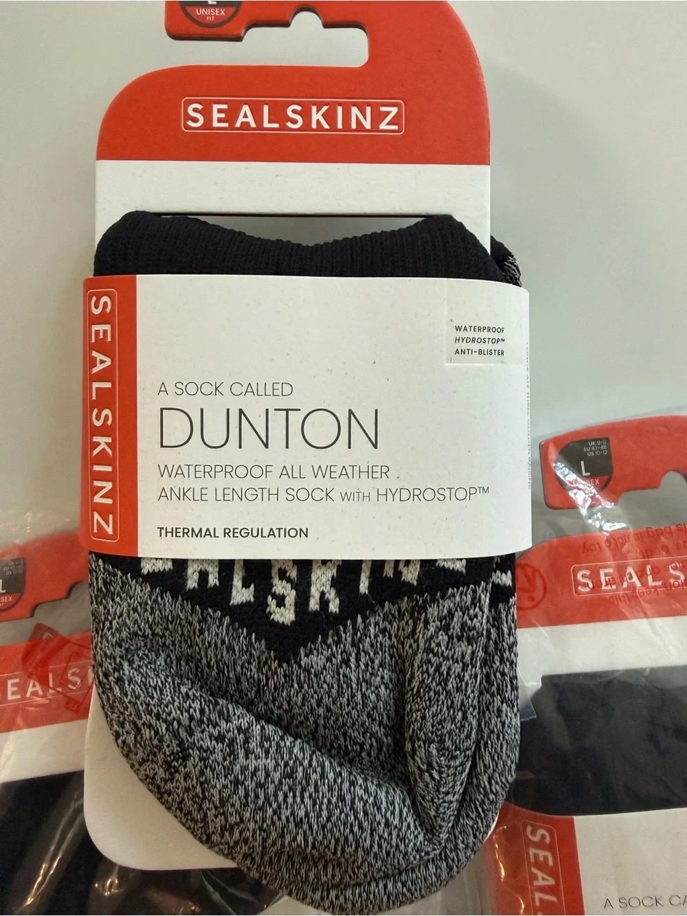 Sealskinz Dunton Waterproof All Weather Ankle Length Sock with Hydrostop